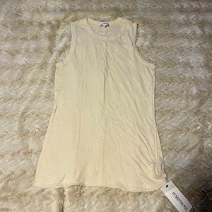 James Perse Linen/Cotton Tank, SZ 2/Small